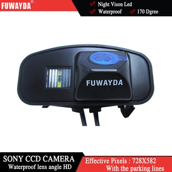 FUWAYDA SONY CCD parkovacia Kamera Nočného Videnia Night Parking Pomoc Auto Styling pre Honda CRV CR-V Odyssey Fit Jazz Elysion