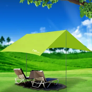Fytop pláži camping stany baldachýn arbor outdoor veľké skladacie rainproof markíza balcony3*2.95 m cestovné pergola slnečník tarp
