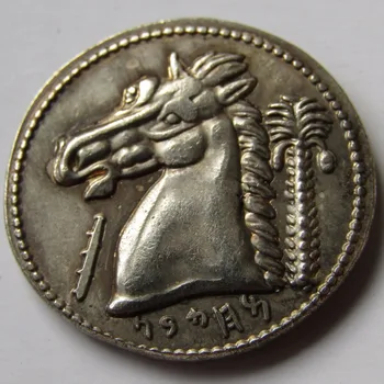 G(37) Ancient Striebro Punic Tetradrachm Mince zo Sicílie - 300 pred kr Kópie Mincí
