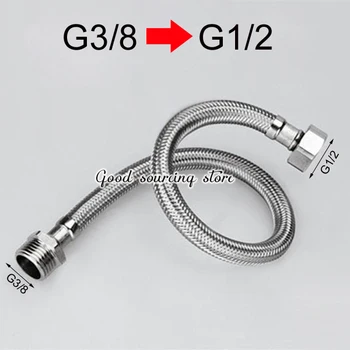 G3/8 Bradavky zmena G1/2 niť inštalatérske hadice pre ventil