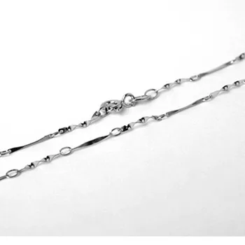 GAGAFEEL Twisted Reťazca Náhrdelník Reálne 925 Sterling Silver Šperky Pre Ženy Dávky Uhol Ahains Náhrdelníky Fit Prívesky NL67