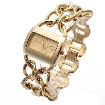 G&D Náramkové Hodinky Ženy Quartz Hodinky Luxusný Náramok Hodiniek Relogio Feminino Prúd Top Značky Luxusné Darčeky Reloj Mujer Bežné Zlato