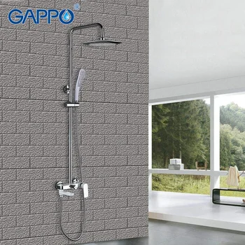 GAPPO 1SET vaňou, sprchovacím kútom Kúpeľni vaňa zrážok Sprcha záchod, batérie, sprcha set v posúvač veľký sprchovací hlavu handshow G2448