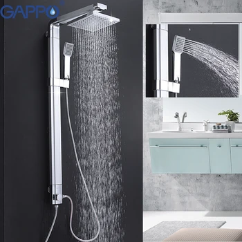 GAPPO vaňa, batérie, kúpeľňa so sprchovým kútom zmiešavacie batérie, ABS daždi hlavou múr vaňa sprcha kohútikov nastaviť Vodopád stenu sprcha klepnite