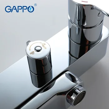 GAPPO vaňa sprcha kohútikov nastaviť vaňou, zmiešavacie batérie, vaňa daždi ťuknite na položku kúpeľňa so sprchou hlava nerezový sprchový panel GA2402