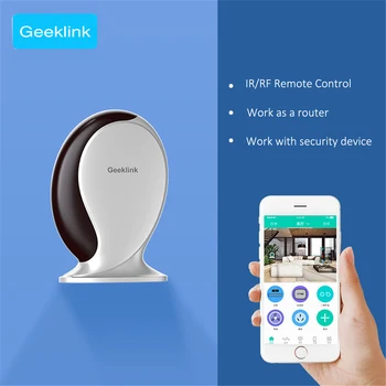 Geeklink Mysliteľ+Predĺženie Univerzálna Smart Home Diaľkové ovládanie WiFi/IR/RF Router pre systém IOS, Android APLIKÁCIE Smart Home Automation