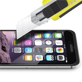 GerTong 9H Premium Tvrdeného Skla Pre iphone 5 5S SE 4 4S Screen Protector Pre iphone 6 6 7 8 X Plus Ochranný Film 2.5 D LCD