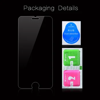 GerTong 9H Premium Tvrdeného Skla Pre iphone 5 5S SE 4 4S Screen Protector Pre iphone 6 6 7 8 X Plus Ochranný Film 2.5 D LCD