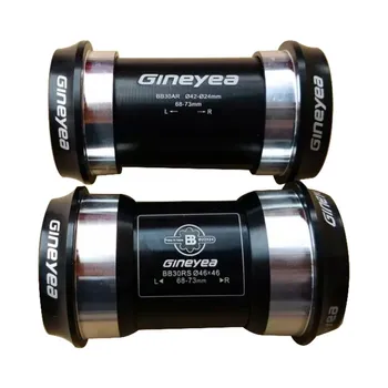 GINEYEA PF30 BB30 Press-Fit stredová / 7075AL CNC os / bicykel bicykel osi GXP 24mm/22mm