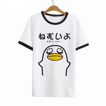Gintama Striebro Duše T shirt Anime Sadaharu Elizabeth Koná Roztomilý Vzor T-shirt Bavlna Krátky Rukáv Tees Pre Mužov, Ženy