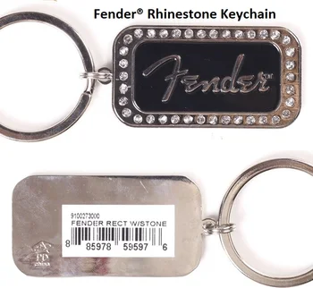 Gitara Fender Kovové Keychain - Telecaster Fender Stratocaster Logo, Pravý Blatník Produkty