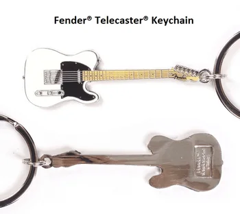 Gitara Fender Kovové Keychain - Telecaster Fender Stratocaster Logo, Pravý Blatník Produkty