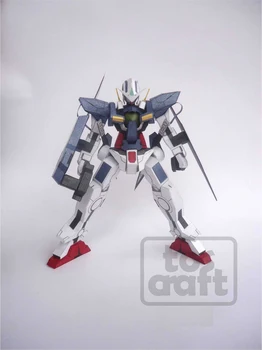 GN-001 Gundam Exia až Anjel Papier 3D Model