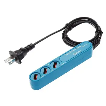 Go2link 5V 2.1 Viac Sieťovej Nabíjačky Smart Adapter 4 USB Port, 3 Zásuvky rozvodky Nabíjačku Adaptér nabíjačky Pre Andriod Smart