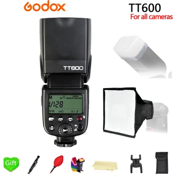 Godox TT600 TT600S Zabudovaný GN60 2.4 G Bezdrôtovú Spúšť Systém Blesk Speedlite pre Canon Nikon Pentax Sony Olympus Fotoaparát Fujifilm
