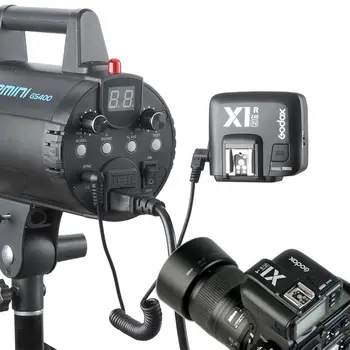 Godox Xpro-N TTL 2.4 G Bezdrôtový 1/8000s HSS Flash Trigger pre Nikon DSLR,Godox Xpro-N Vysielač s X1R-N Prijímač pre Nikon
