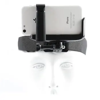 Gopro Hlavou Popruh Pripojiť s Telefónom Klip / Konzola pre iPhone Huawei Samsung pre Lezenie/ lyžovanie/cykloturistika Športové 360 Stupňov Otočený