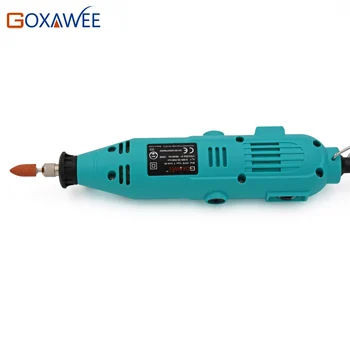 GOXAWEE 220V Mini Vŕtačky Elektrické Rotačné Nástroj s Flexibilný Hriadeľ a 120PC Príslušenstvo Náradie pre Dremel Elektrickú Vŕtačku