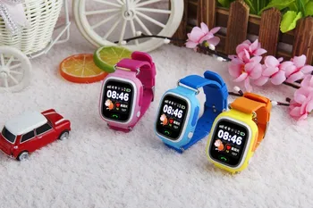 GPS smart hodinky pre deti s dotykovým displejom a detské hodinky Q90 gps tracker pre deti Bady darček pk Q50 Q80 Q60