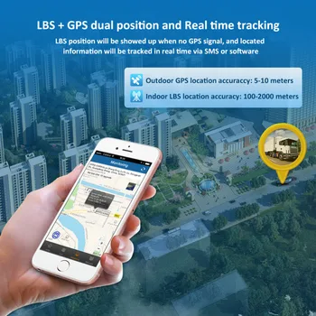 GPS Tracker CCTR-800 Plus Auto Sledovacie Zariadenie 50 Dní Dlhý Pohotovostný Čas Nepremokavé Silný Magnet Životnosť Zadarmo Web APP Sledovania