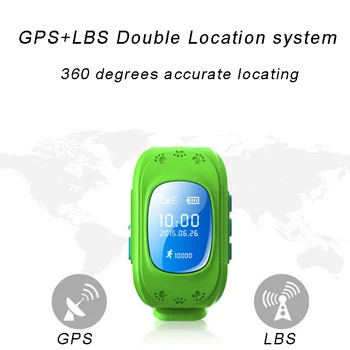 GPS Tracker Deti Baby Q50 Smartwatch pre Deti SIM OLED Displej SOS Tiesňové Passomete Smart Hodinky Anti-Stratil Vzdialené Monitorovanie