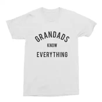 Grandads Vie Všetko, T-Vtipné Tričko Pánske Bavlnené Tričko Darček Pre Dedko Zábavné pánske T-Shirt-C126