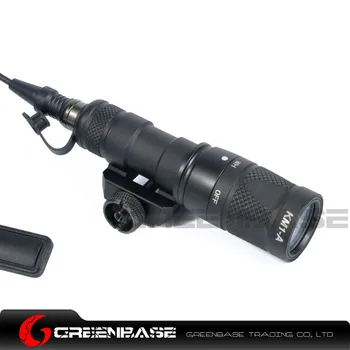 Greenbase Taktické SF M300V Mini Scout Svetlo LED Baterka Zbraň Zbraň Svetlo S Konštantnou Strobo Momentálne Výstup Pre Lov