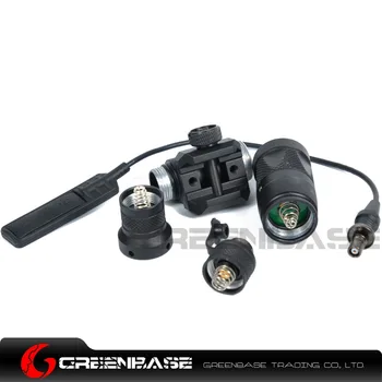 Greenbase Taktické SF M300V Mini Scout Svetlo LED Baterka Zbraň Zbraň Svetlo S Konštantnou Strobo Momentálne Výstup Pre Lov