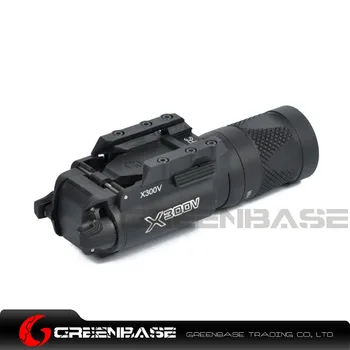 Greenbase X300V Dual-Výstup Svetla, Airsoft Zbraň, Pištoľ Baterka Strobe Light 500 Lúmenov Biela Lanterna Lov, Streľbu