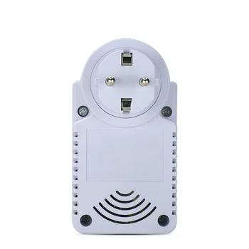 GSM Napájací kábel Zásuvka S Teplotný Senzor Intelligent Teplota ruskej/English SMS Diaľkové Ovládanie Smart Switch Zásuvky