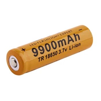 GTF 4pcs 18650 3,7 V 9900mAh Vysoký Odtok Nabíjateľná Li-ion Batéria S EÚ Nabíjačka