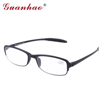Guanhao Ultralight Slim Okuliare na Čítanie TR90 Rám Muži Ženy Univerzálny Ľahký Ďalekozrakosť Pohodlné 1.0 1.5