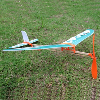 Gumička v Lietadle Papier Jet Klzáku modelu lietadla Chlapca hračky, učenie sa stroj Vedy Hračky Montáž rovine Vzdelávacie hračky