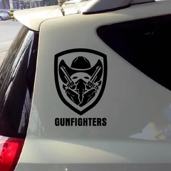 Gunfighters Reflexné Pásky Nepremokavé Auto Nálepky A Vinylové Nálepky Kvalitné Motocyklové Nálepky Drop Shipping