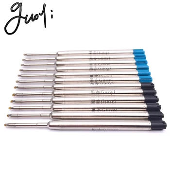 Guoyi značky K088 kovové Guľôčkové pero náplne. Úrad školy grafické efekty darčeky pero urob si sám vybrať, Modrej, čiernej náplne pero predaj 10pc