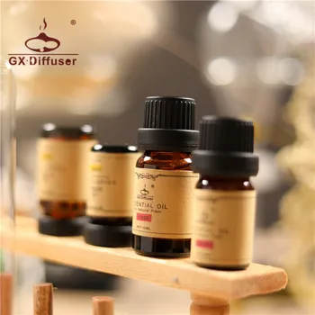 GX.Difúzor 10 ML Vody, Rozpustné Éterické Oleje Pre Aromaterapia Difúzor Čistý Rose & Citrón Olej pre Starostlivosť o Pokožku Prírodným Aromaterapeutická Olejová