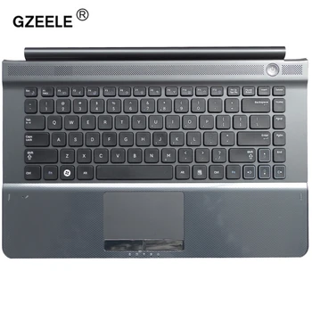 GZEELE nový notebook, klávesnica s C shell pre Samsung RC410 RC420 RV420 RV413 RV412 RC415 Topcase Bývanie opierka Dlaní anglický NÁS