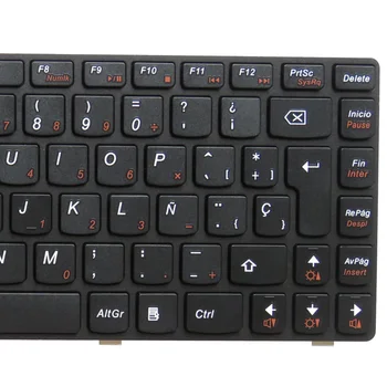 GZEELE NOVÝ španielsky Notebooku, klávesnice LENOVO G470 V470 B470 B490 G475 B475E V480C B480 M490 B475 V480 M495 SP Čierna klávesnica