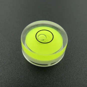 HACCURY 15*6 mm plastová bublina úrovni univerzálnej uhlomeru Tekutý Indikátor úrovne Bullseye Úrovni Príslušenstvo