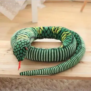 Had plyšové hračky veľký vankúš bábika Zodiaca Simulácia had Cobra Python vzor rekvizity Špeciálne darčeky pre deti 100 CM