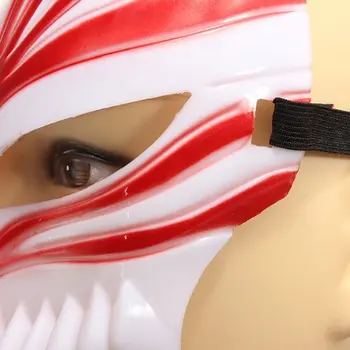 Halloween Rekvizity Bleach Cosplay Ichigo Kurosaki Bankai Masque de partie de mascarade