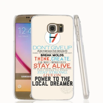 HAMEINUO Dvadsať Jedna Pilotov 21 hudobná skupina, Tyler Joseph prípade mobilného telefónu kryt pre Samsung Galaxy S7 okraji PLUS S8 S6 S5 S4 S3 MINI