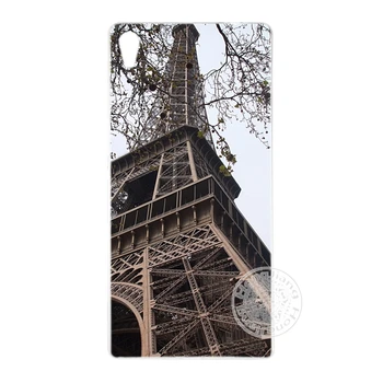 HAMEINUO Eiffelova Veža v Paríži Kryt telefónu obal pre sony xperia C6 XA1 XA ULTRA X XP L1 X kompaktný XR/XZ/XZS PREMIUM