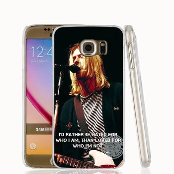 HAMEINUO nirvana úsmev na tvár kurt cobain prípade mobilného telefónu kryt pre Samsung Galaxy S7 okraji PLUS S8 S6 S5 S4 S3 MINI