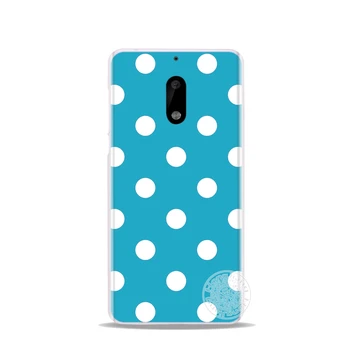 HAMEINUO Polka Dot Dizajn krytu telefón puzdro pre Nokia 9 8 7 6 5 3 Lumi 630 640 640XL 2018