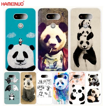 HAMEINUO Roztomilý Kreslený Zvierat Panda prípade kryt telefónu LG G6, G5 K10 K7 K4 Ducha magna