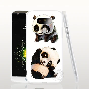 HAMEINUO Roztomilý Kreslený Zvierat Panda prípade kryt telefónu LG G6, G5 K10 K7 K4 Ducha magna