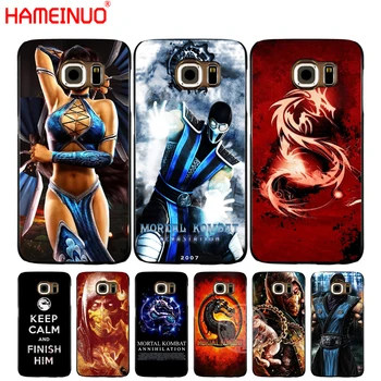 HAMEINUO Scorpion Sub Zero Mortal Kombat x prípade mobilného telefónu kryt pre Samsung Galaxy A3 A310 A5 A510 A7 A8 A9 2016 2017