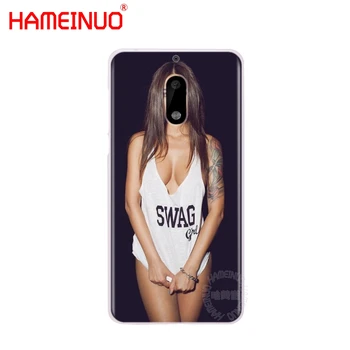 HAMEINUO Sexy Anime Bikini fenku ženy krytu telefón puzdro pre Nokia 9 8 7 6 5 3 Lumi 630 640 640XL