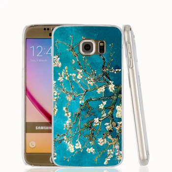 HAMEINUO Vincenta Van Gogha, Hviezdna Obloha Olej prípade mobilného telefónu kryt pre Samsung Galaxy S7 okraji PLUS S8 S6 S5 S4 S3 MINI